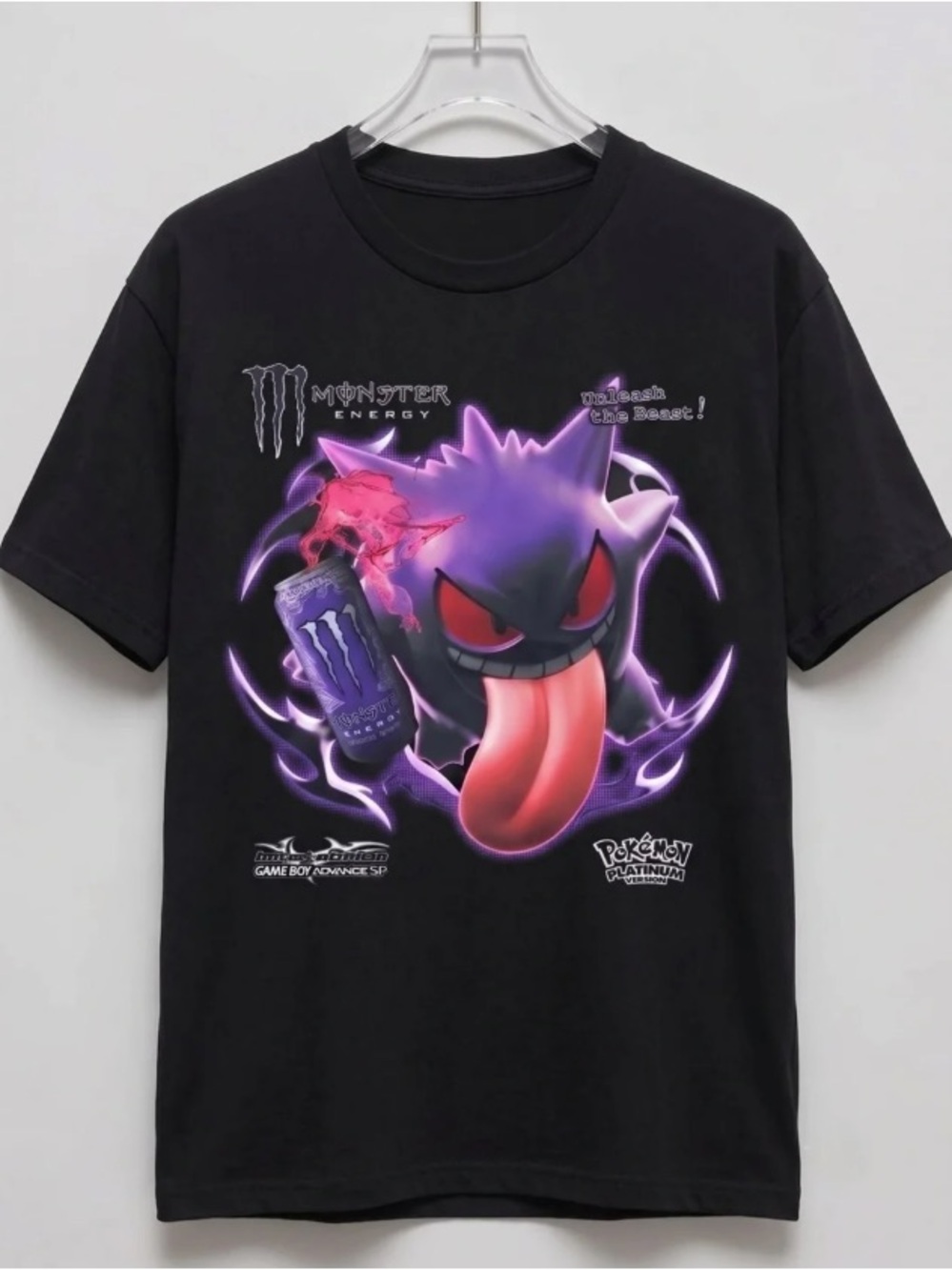 Gengar PKM x Ultra Violet Monster Energy T-Shirt